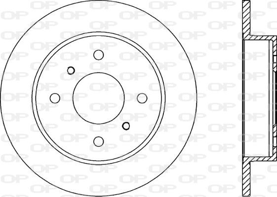 OPEN PARTS Jarrulevy BDA1391.10